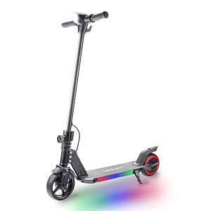 Kids Electric Scooter: 150W Motor, Adjustable Speed, LED Display, Colorful Lights