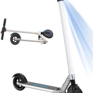 Electric Scooter for Adults: Caroma - 20 Miles Range, 20 MPH Speed, Cruise Control, Shock Absorption, Fast Folding