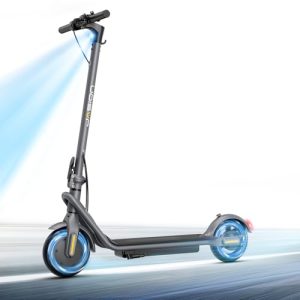 Jasion JS2/PRO Electric Scooter, 25 Miles Range, 850W Power, Fast Folding, Dual Brakes