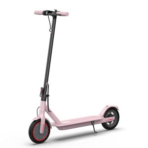 Portable Electric Scooter with Solid Tires and Long-Range Battery