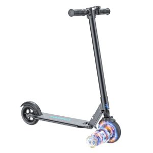 Electric Scooter for Adults: 15.5 Mile Range, 15 MPH Speed, 250W Foldable - Dark Black