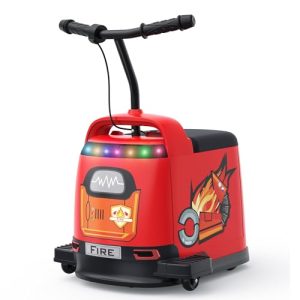 ANPABO 12V Stepless Throttle Electric Scooter for Kids with Safety Features