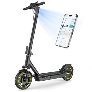 Adult Electric Scooter 19-22MPH 350W Motor 21-28 Miles Range FoldingSuspension APP Compatible