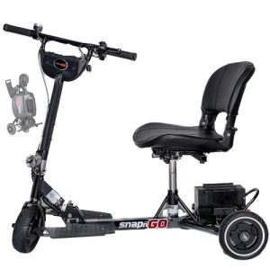 Aircraft-Grade Aluminum 3-Wheel Scooter for Adults - 5 mph, 13-Mile Range & Airline Approved