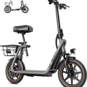 Jasion JS3/PRO Electric Scooter, 850W Motor, 25 Miles Range, 25MPH Max Speed