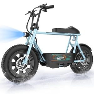 Caroma Peak 16" Fat Tire Electric Scooter, 30 Miles Range, 20MPH Max Speed