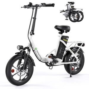 Folding Electric Bike: High Performance and Convenient for Adults and Teens.