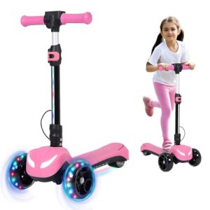 Kids' 3-Wheel Electric Scooter with Powerful Motor & LCD Screen