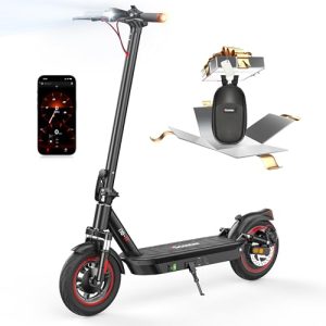 iScooter Adult Electric Scooter - Long Range, Powerful Motor, Foldable Suspension