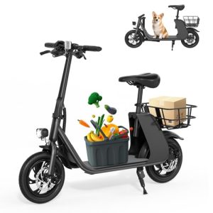 Foldable 450W Electric Scooter with LCD, 20 Miles Range, UL2277 Certified