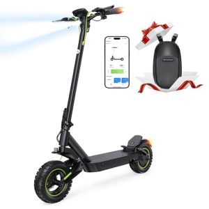 isinwheel S10Max Electric Scooter, 1000W Motor, Up to 37 Miles, 28 MPH
