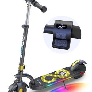 Gyroor H40 Kids Electric Scooter, 180W Motor, LED Display, 10 MPH