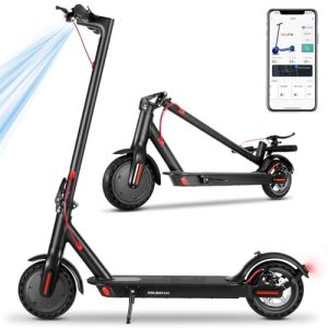 Caroma Electric Scooter for Adults: 630W Motor, 20 Mph Speed, 18 Miles Range, Double Braking System, App Control, Cruise Control E Scooter (2025 Upgrade)