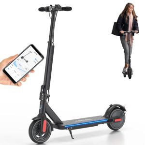 Electric Scooter for Commuting Adults with Dual Braking System