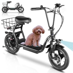 Caroma Peak 1200W Electric Scooter, 500Wh Battery, 30 Miles Range, 14" Tires