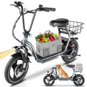 Caroma Peak 1200W Electric Scooter with 500Wh Battery & 30 Mile Range