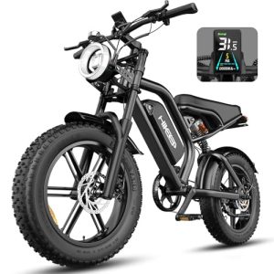 Peak 1500W 48V Electric Bike for Adults - Fat Tire 32MPH